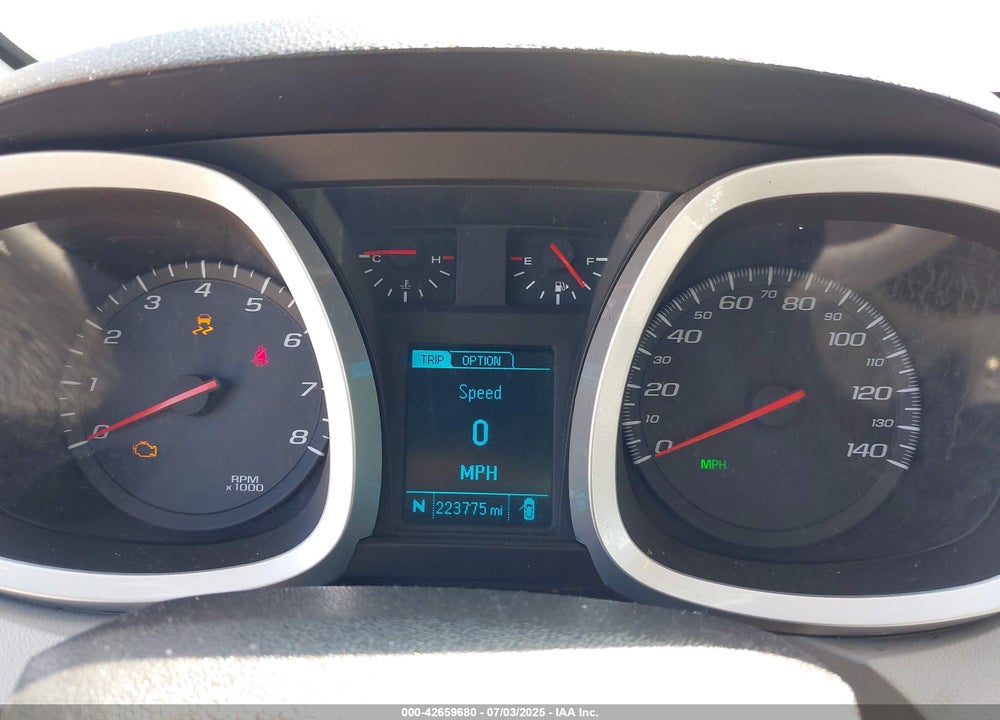 2013 CHEVROLET EQUINOX VIN: 2GNALPEK1D6348716