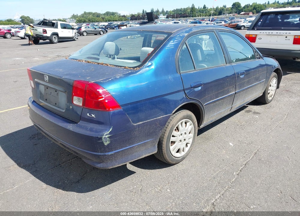 2004 HONDA CIVIC LX VIN: 2HGES16584H635141