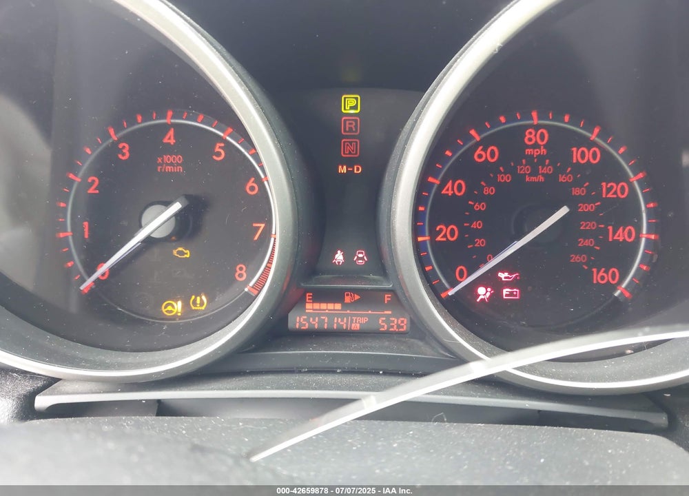 2010 MAZDA 3 VIN: JM1BL1S54A1100614