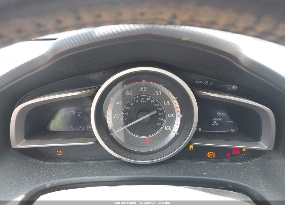 2014 MAZDA MAZDA3 VIN: JM1BM1V7XE1110175