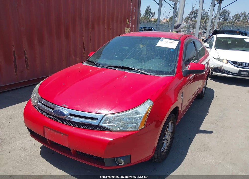 2008 FORD FOCUS VIN: 1FAHP33N48W297361