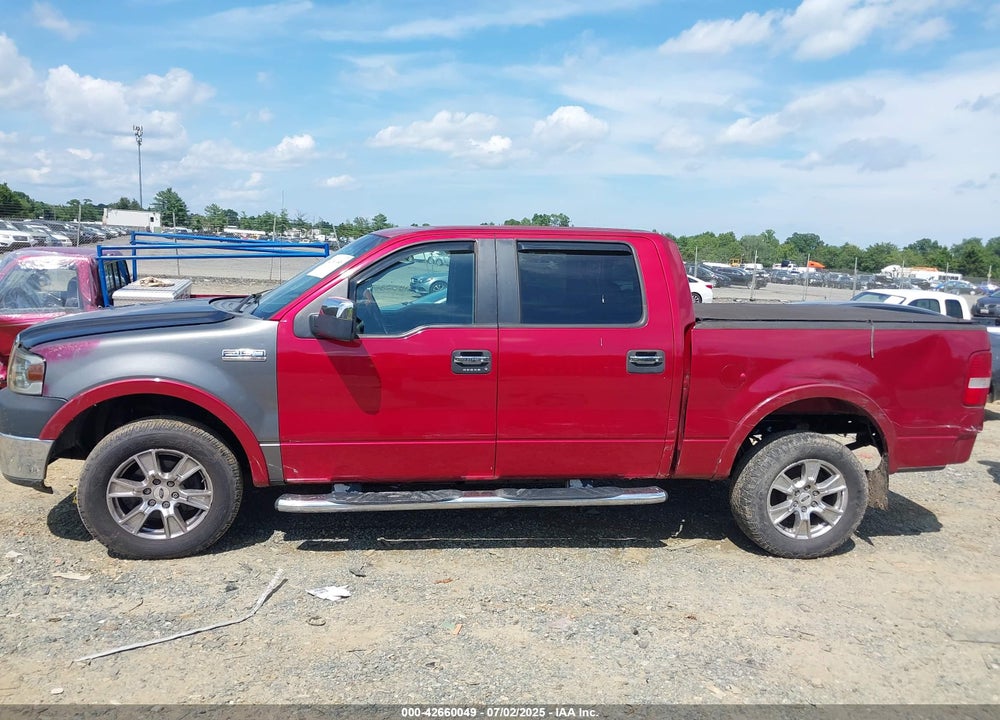 2008 FORD F-150 VIN: 1FTPW145X8FB24486