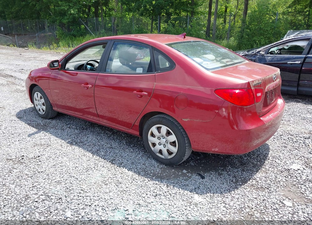 2009 HYUNDAI ELANTRA VIN: KMHDU46D59U687856