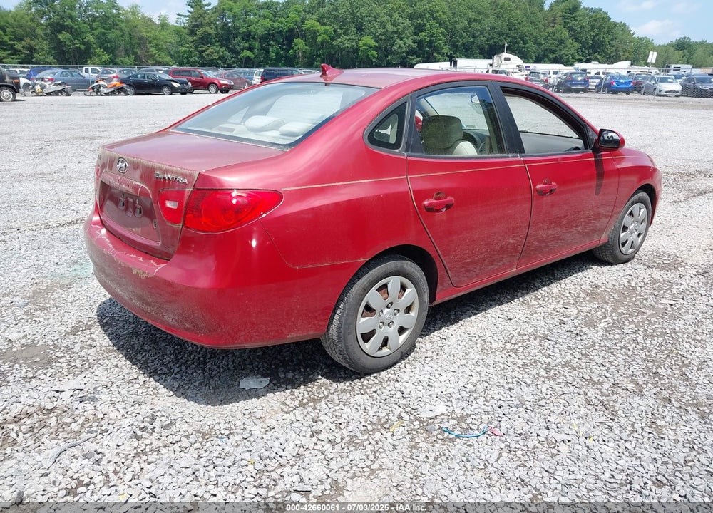 2009 HYUNDAI ELANTRA VIN: KMHDU46D59U687856