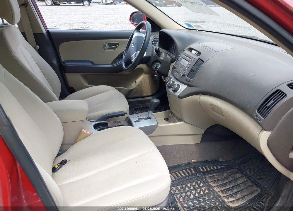 2009 HYUNDAI ELANTRA VIN: KMHDU46D59U687856