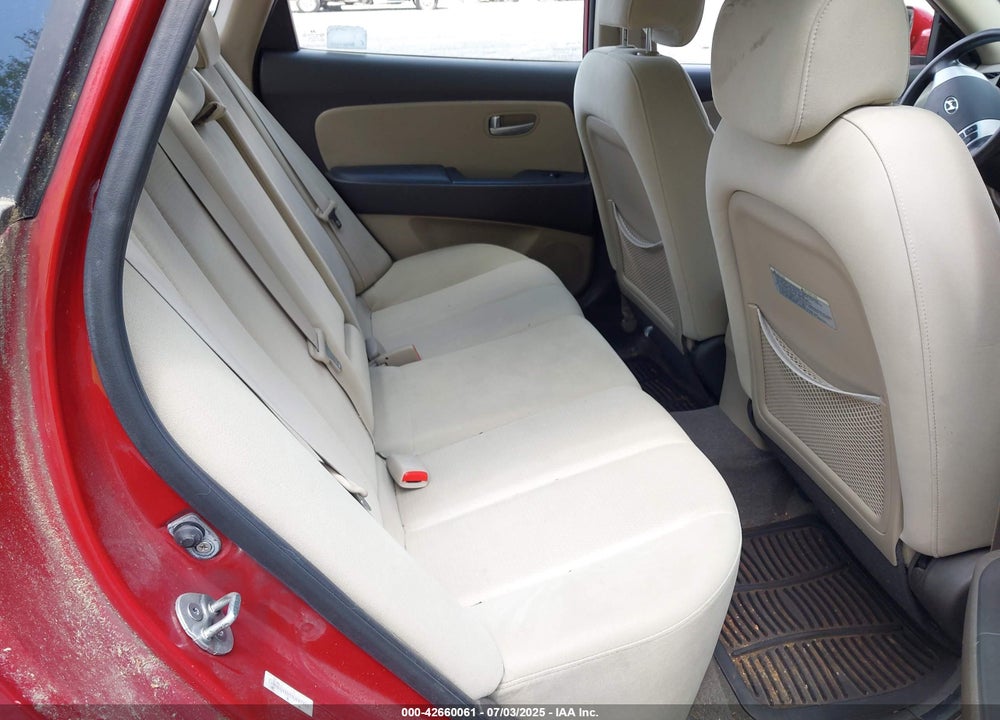 2009 HYUNDAI ELANTRA VIN: KMHDU46D59U687856