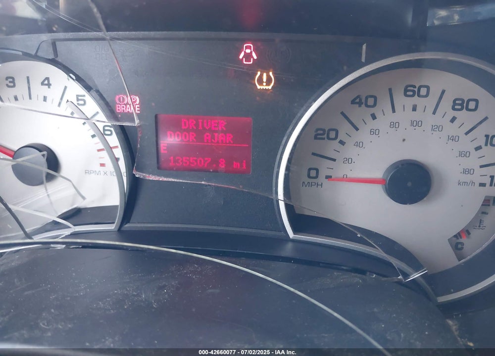 2007 FORD EXPLORER LIMITED VIN: 1FMEU75897UA35586