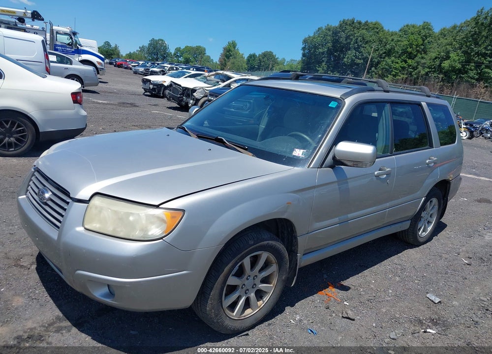 2007 SUBARU FORESTER VIN: JF1SG65617H725645