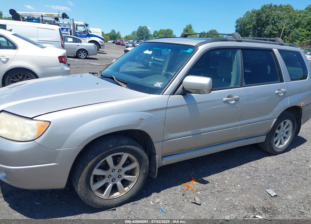 2007 SUBARU FORESTER VIN: JF1SG65617H725645