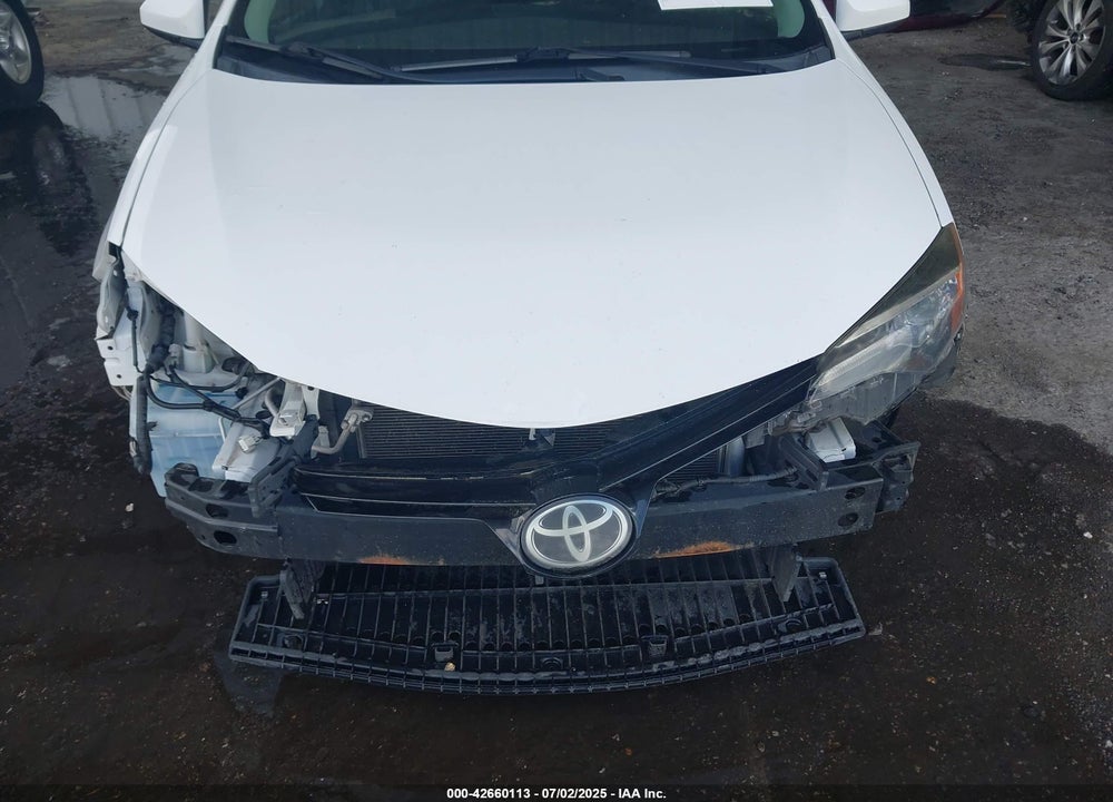 2017 TOYOTA COROLLA VIN: 2T1BURHE7HC807845