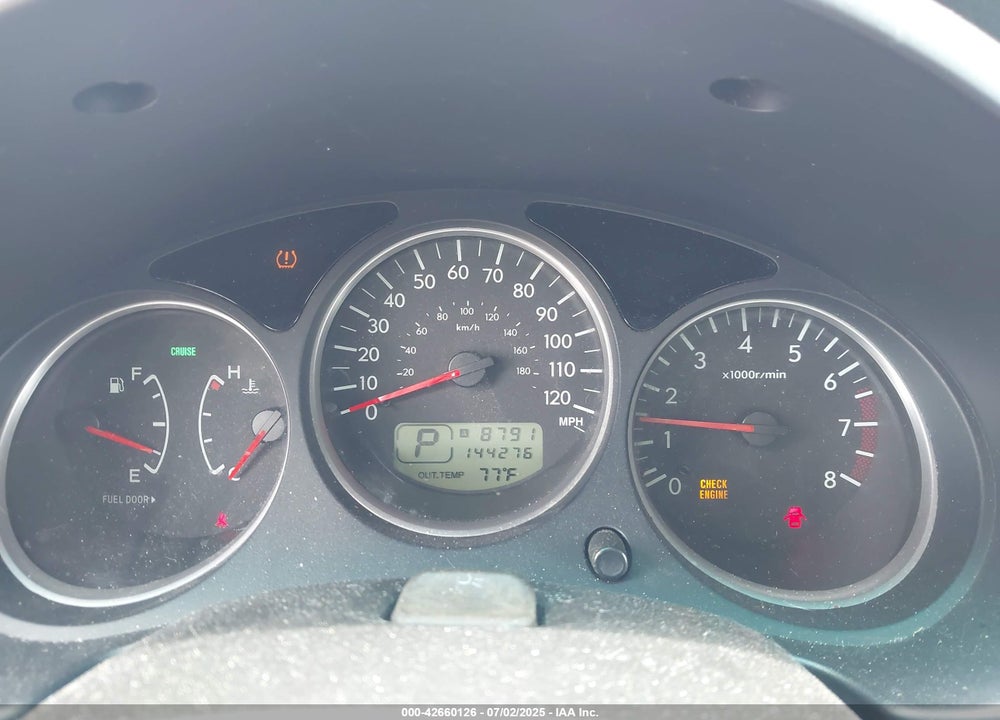 2008 SUBARU FORESTER VIN: JF1SG63678H702987