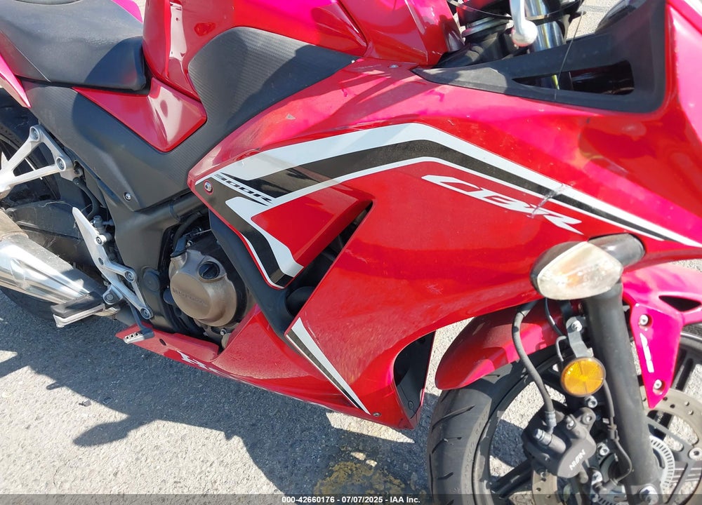 2021 HONDA CBR300 VIN: MLHNC5153M5700282
