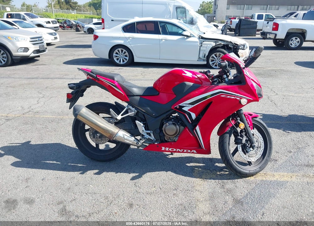 2021 HONDA CBR300 VIN: MLHNC5153M5700282