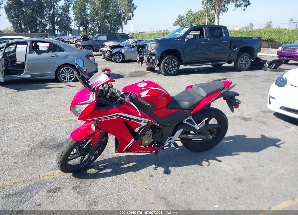 2021 HONDA CBR300 VIN: MLHNC5153M5700282