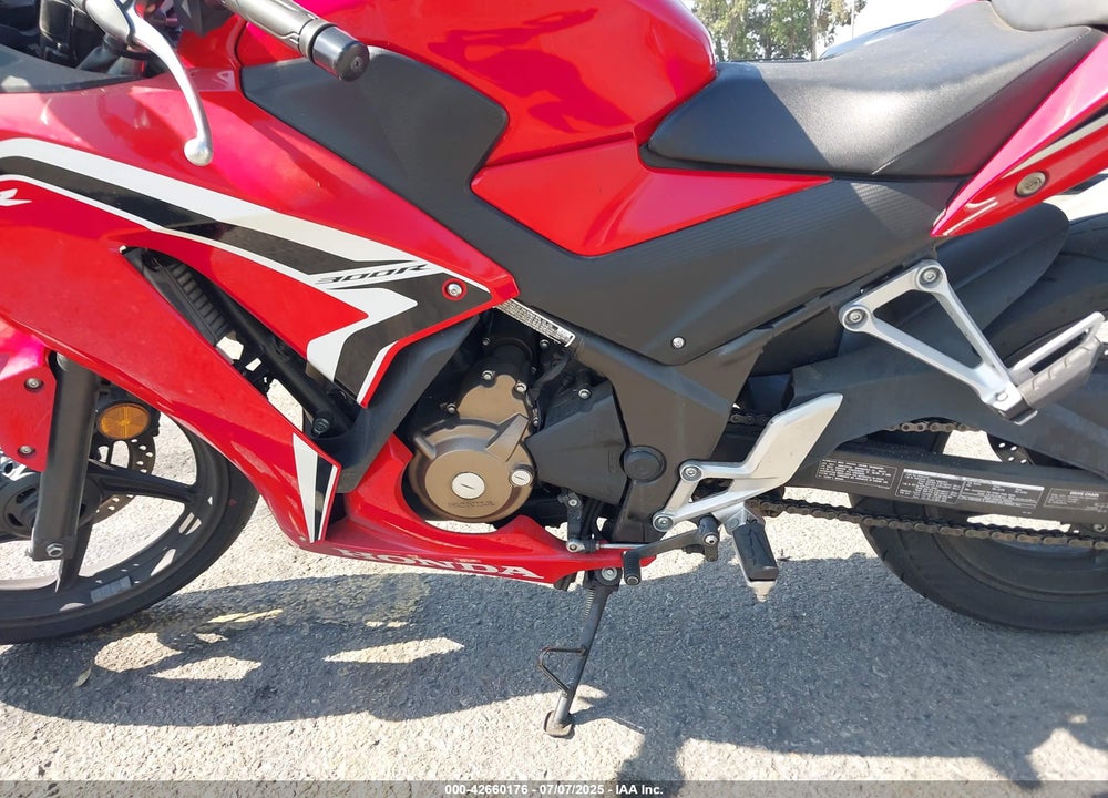 2021 HONDA CBR300 VIN: MLHNC5153M5700282