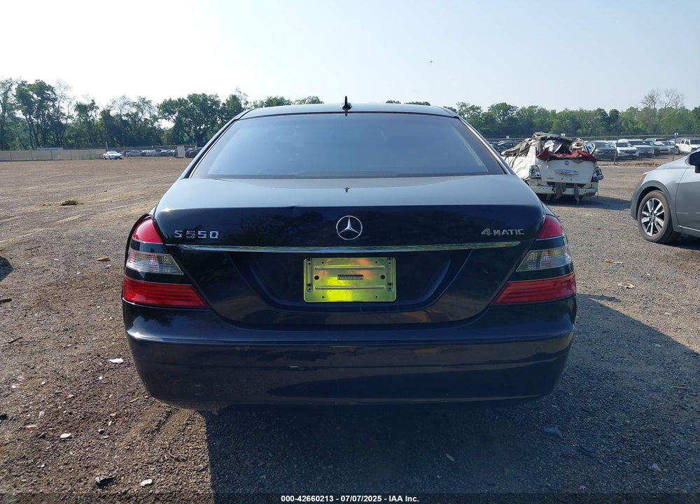 2009 MERCEDES-BENZ S CLASS VIN: WDDNG86X59A244812