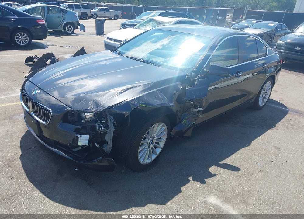 2013 BMW 5 SERIES VIN: WBAFU7C58DDU66673