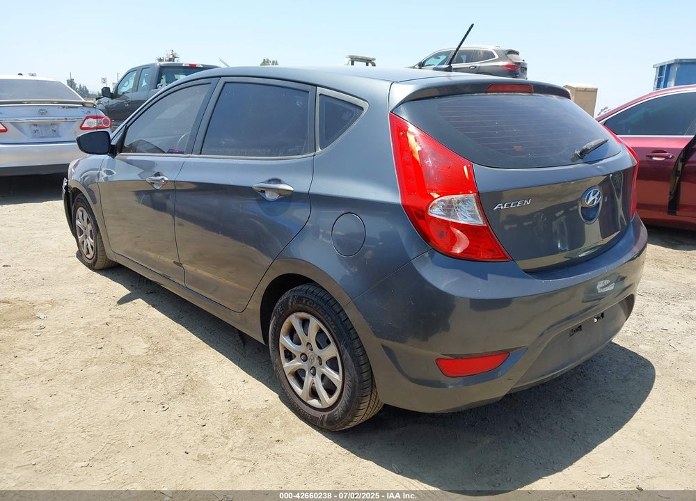 2012 HYUNDAI ACCENT VIN: KMHCT5AE7CU002588