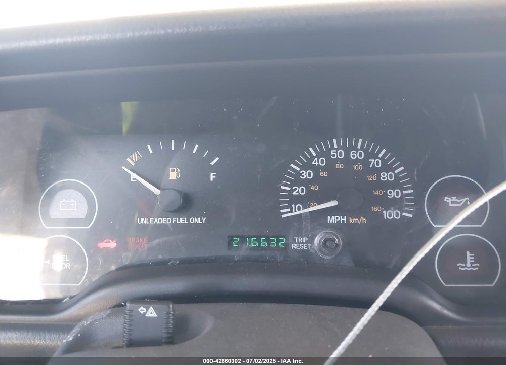 1998 JEEP CHEROKEE SE VIN: 1J4FT27S3WL145877