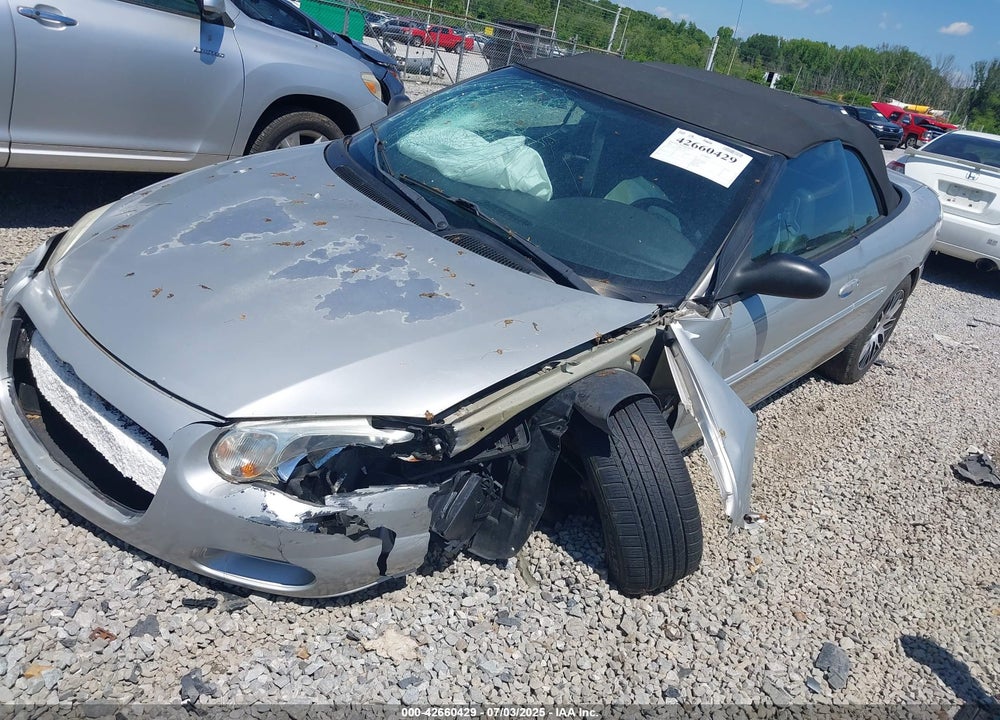 2004 CHRYSLER SEBRING GTC VIN: 1C3EL75R64N167697