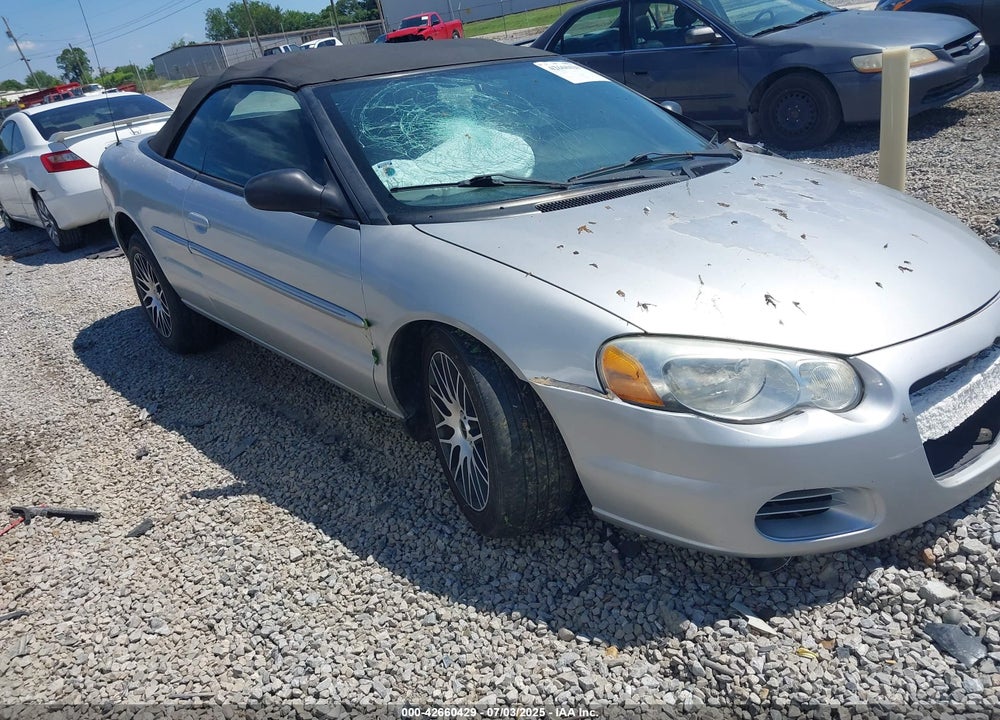 2004 CHRYSLER SEBRING GTC VIN: 1C3EL75R64N167697