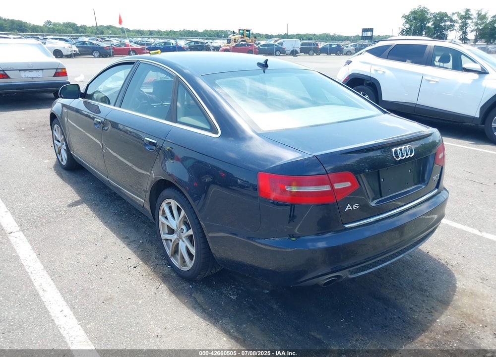2011 AUDI A6 3.0 PREMIUM VIN: WAUFGAFBXBN005293