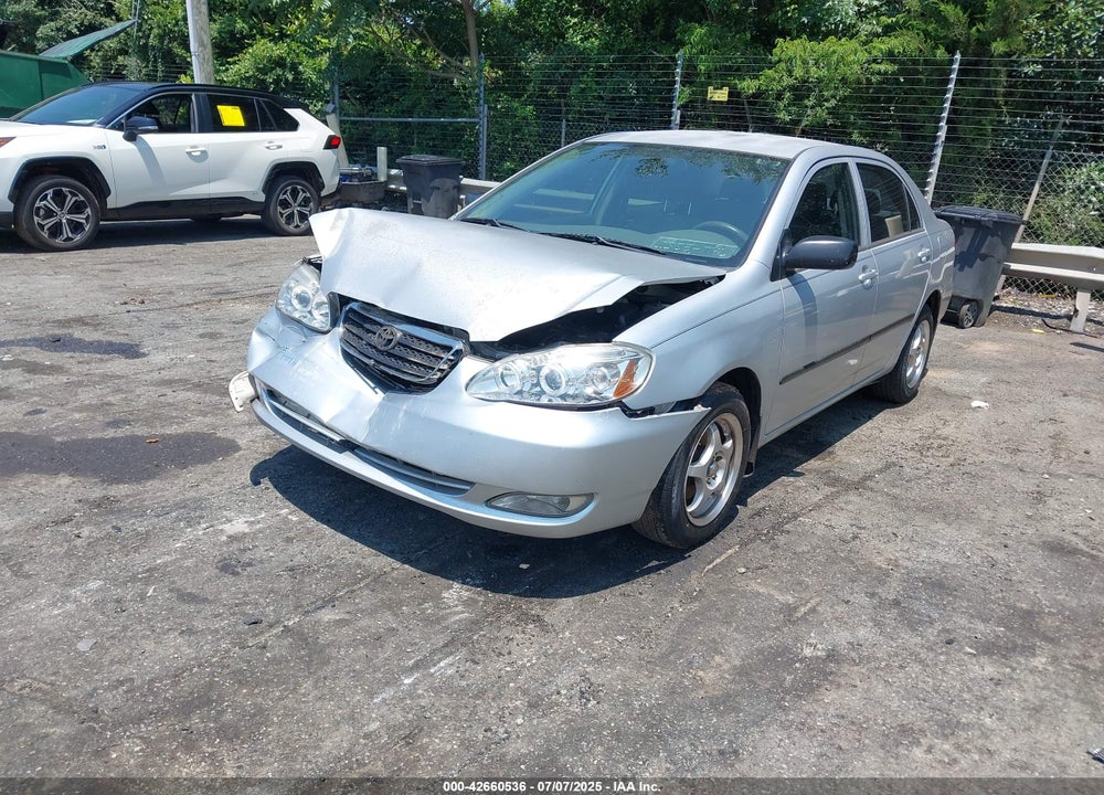 2005 TOYOTA COROLLA CE VIN: JTDBR32E250055971