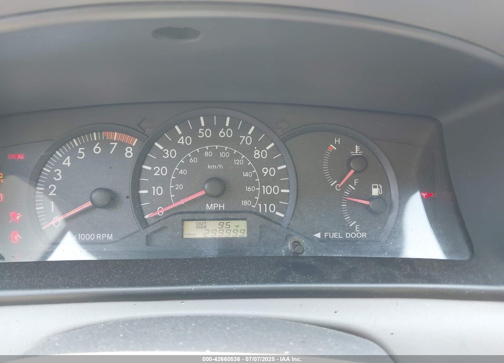 2005 TOYOTA COROLLA CE VIN: JTDBR32E250055971