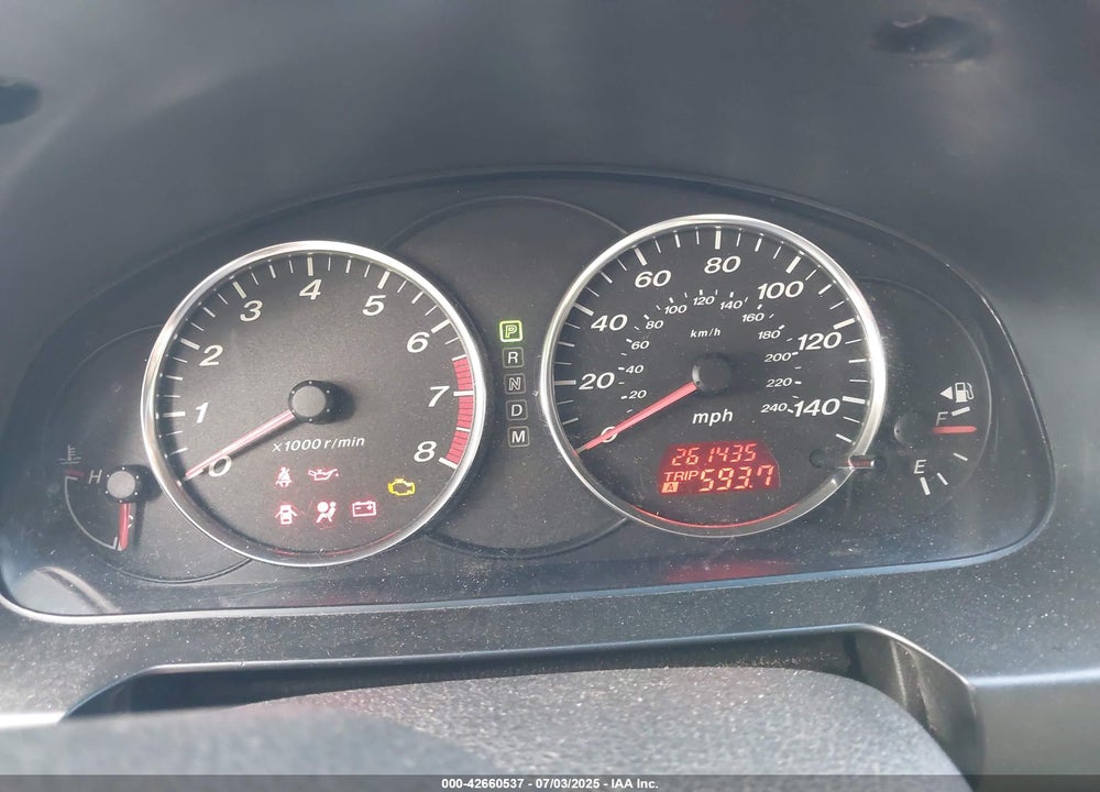 2007 MAZDA 6 I SPORT VE VIN: 1YVHP80C475M52192