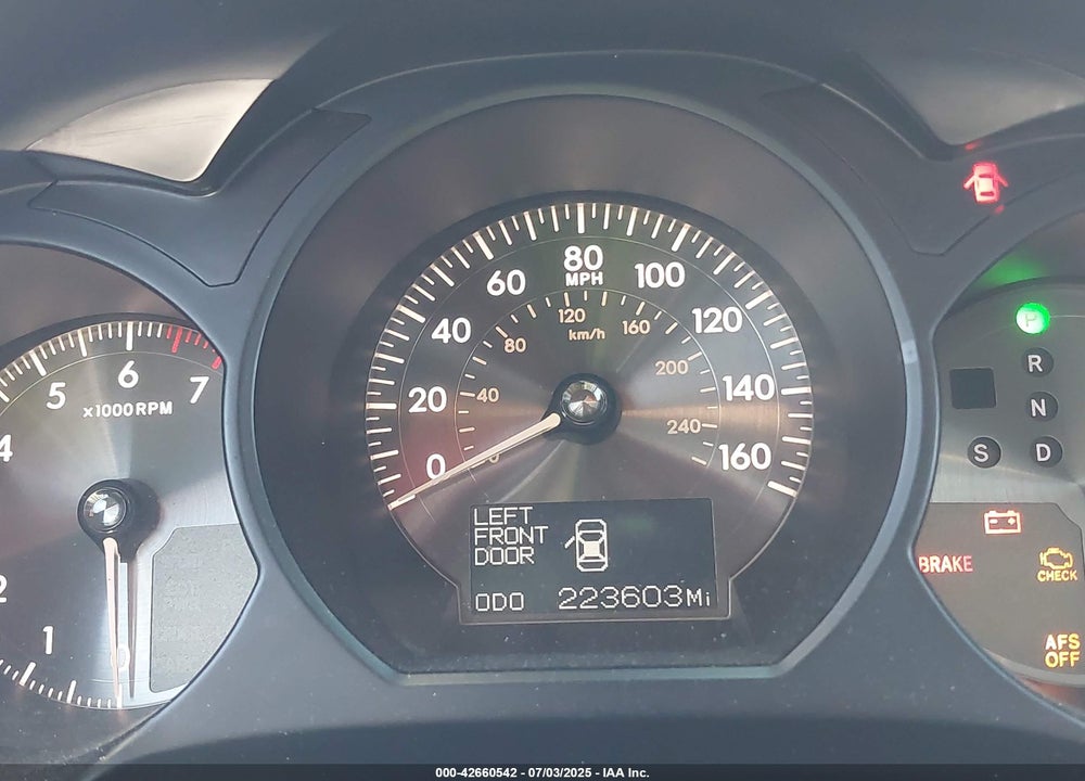 2006 LEXUS GS 300 VIN: JTHBH96SX65005022