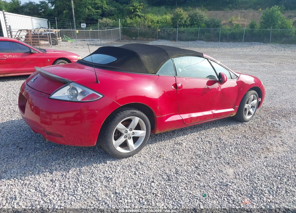 2007 MITSUBISHI ECLIPSE SPYDER GT VIN: 4A3AL35T27E022902