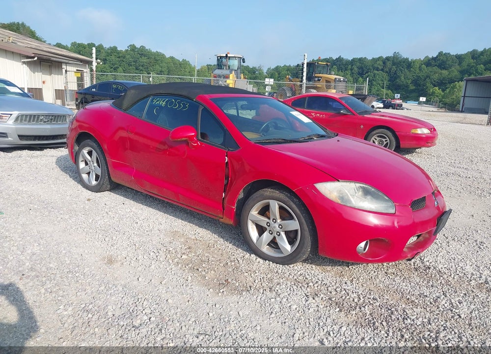 2007 MITSUBISHI ECLIPSE SPYDER GT VIN: 4A3AL35T27E022902