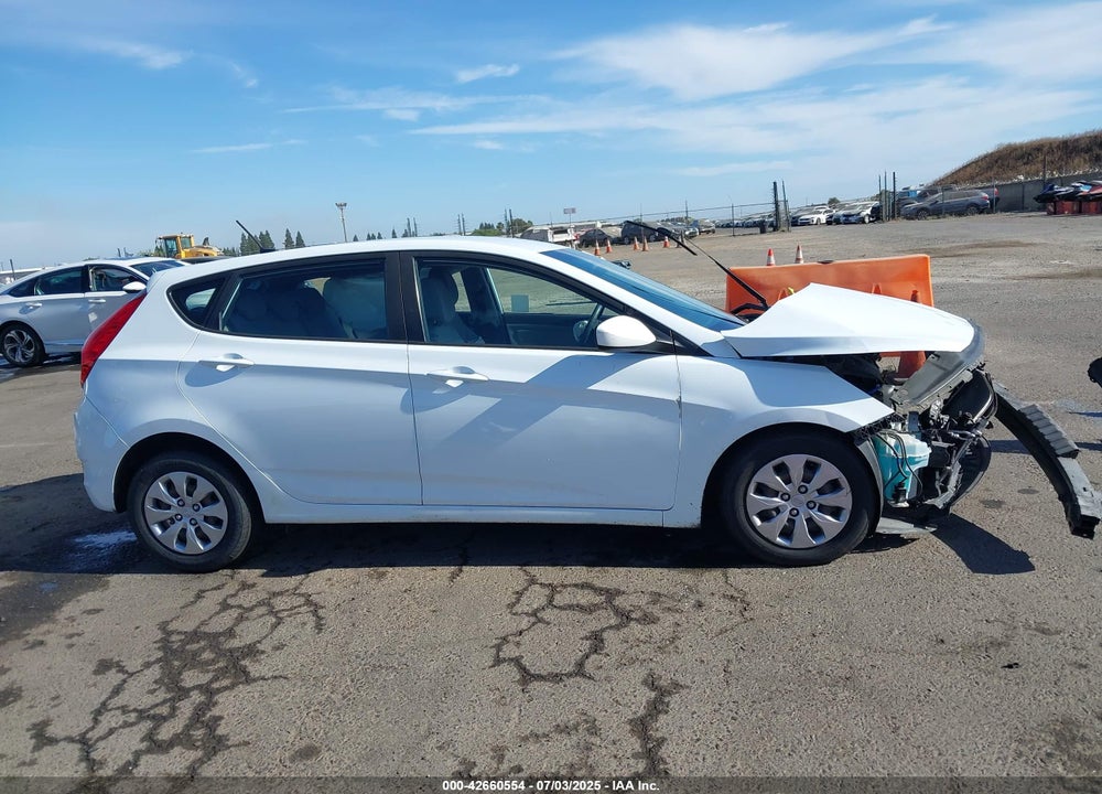 2017 HYUNDAI ACCENT VIN: KMHCT5AEXHU350344