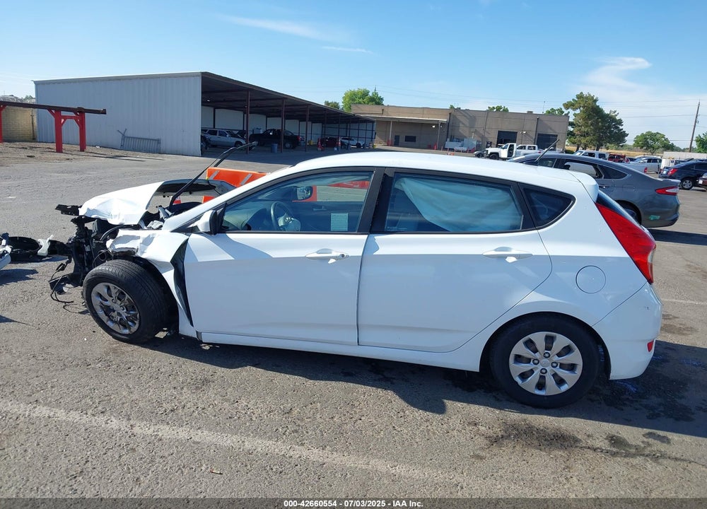 2017 HYUNDAI ACCENT VIN: KMHCT5AEXHU350344