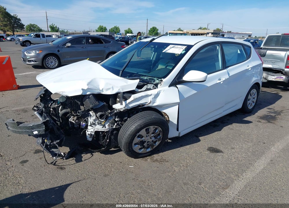 2017 HYUNDAI ACCENT VIN: KMHCT5AEXHU350344