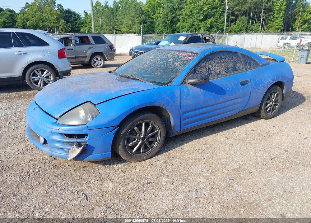 2002 MITSUBISHI ECLIPSE GS VIN: 4A3AC44G22E017105