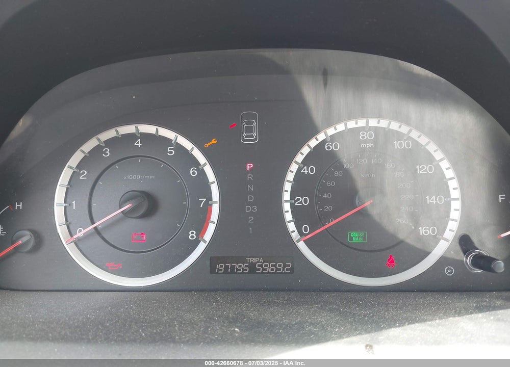 2012 HONDA ACCORD VIN: 1HGCP2F70CA194389