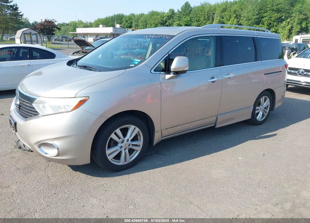 2011 NISSAN QUEST SL VIN: JN8AE2KP1B9008378