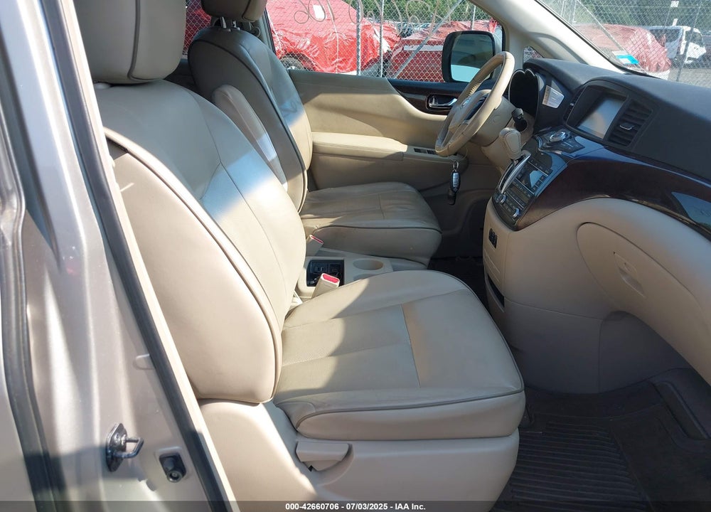 2011 NISSAN QUEST SL VIN: JN8AE2KP1B9008378