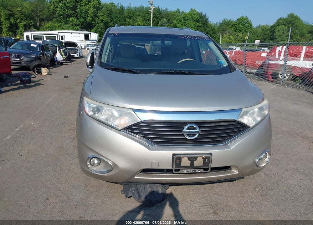 2011 NISSAN QUEST SL VIN: JN8AE2KP1B9008378