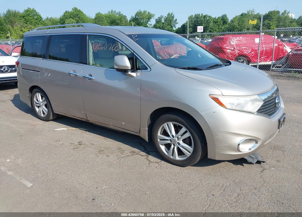 2011 NISSAN QUEST SL VIN: JN8AE2KP1B9008378