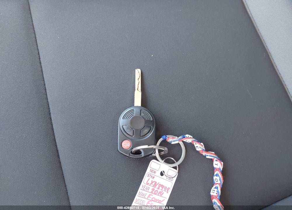 2014 FORD ESCAPE VIN: 1FMCU0F7XEUE32807