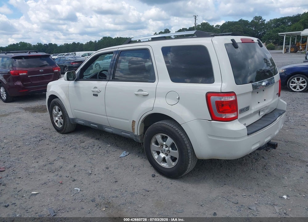 2010 FORD ESCAPE LIMITED VIN: 1FMCU0EG7AKA86772