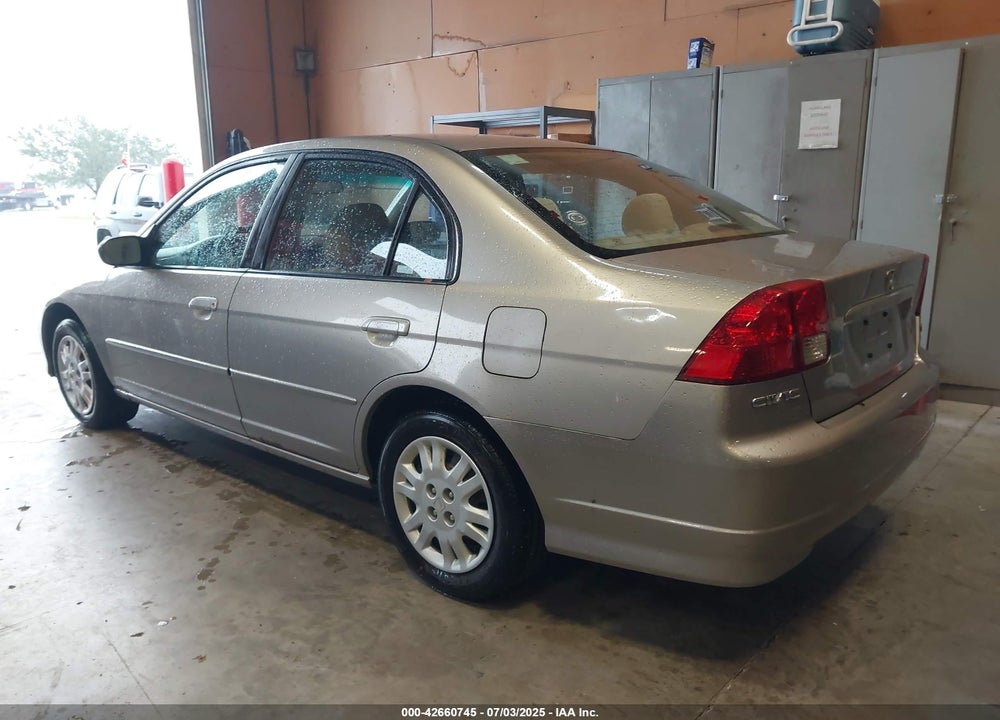 2005 HONDA CIVIC LX VIN: 1HGES16585L030489