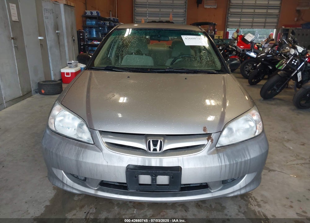 2005 HONDA CIVIC LX VIN: 1HGES16585L030489