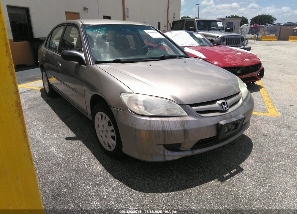 2005 HONDA CIVIC LX VIN: 1HGES16585L030489