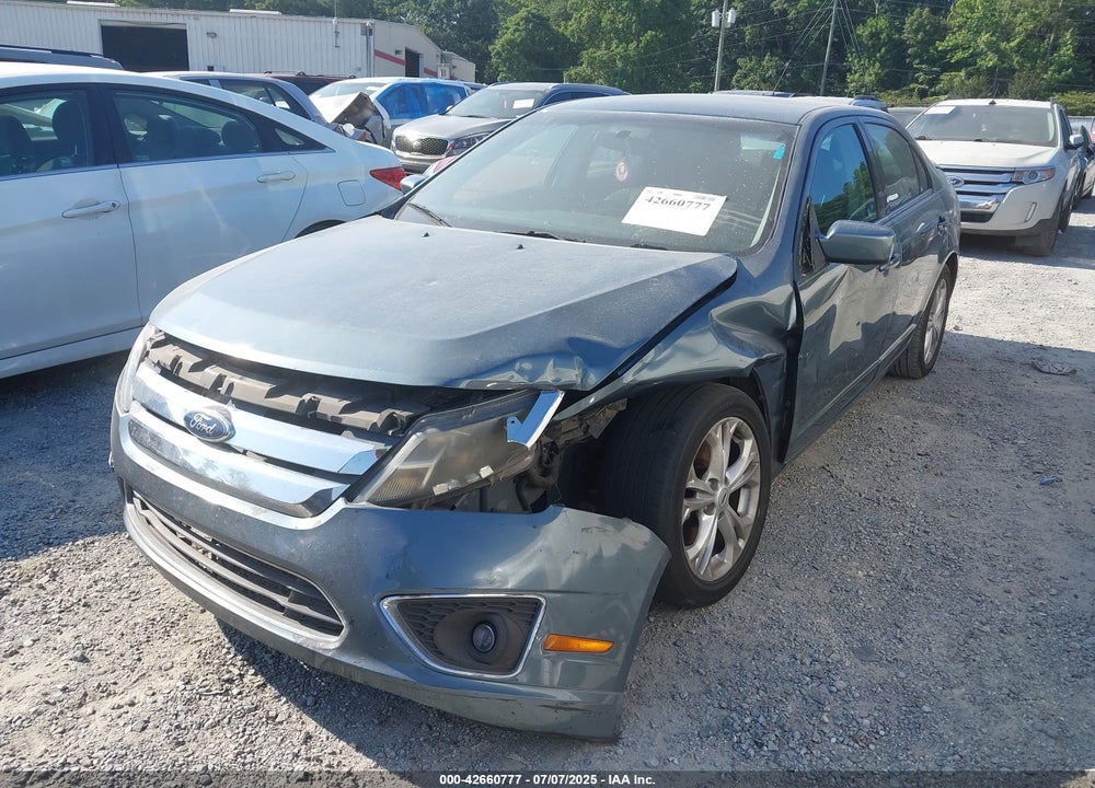 2012 FORD FUSION VIN: 3FAHP0HA4CR228489