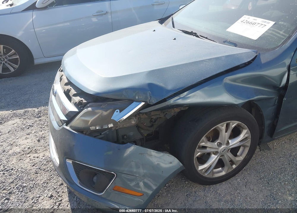 2012 FORD FUSION VIN: 3FAHP0HA4CR228489