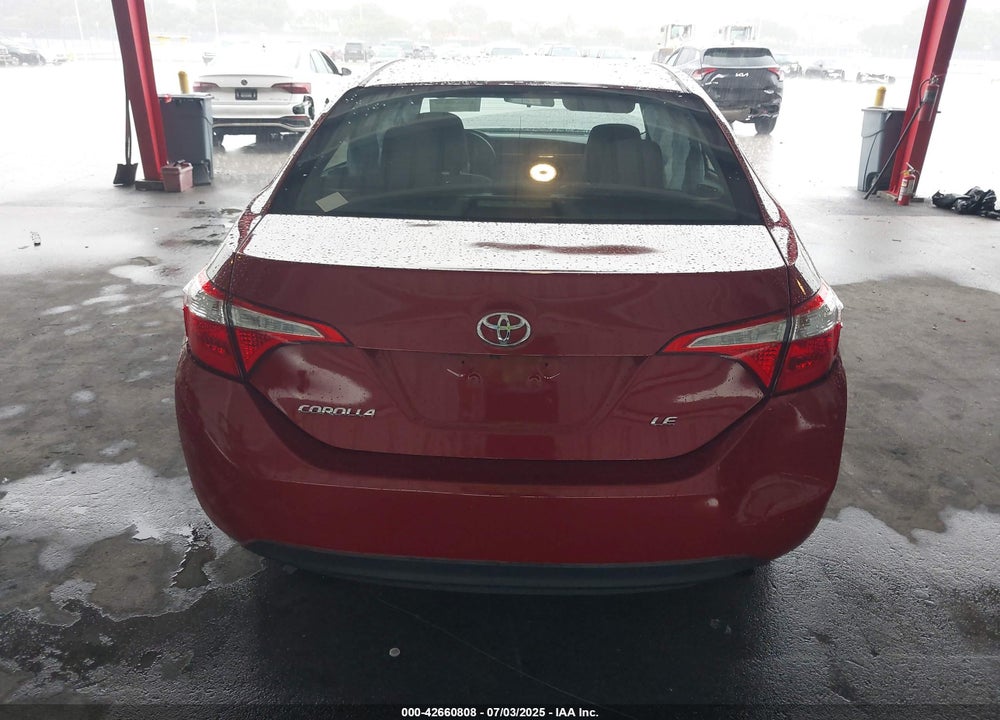 2016 TOYOTA COROLLA VIN: 5YFBURHE1GP482155