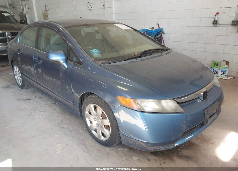 2006 HONDA CIVIC VIN: 1HGFA16596L026783